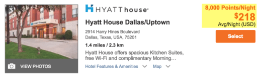 Easily see if using points if worth their salt