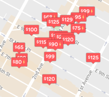 This is a 5-block stretch in Manhattan. Oversaturation has driven down margins big time