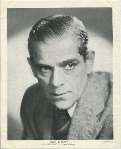 Boris Karloff 1930s EMO Movie Club
