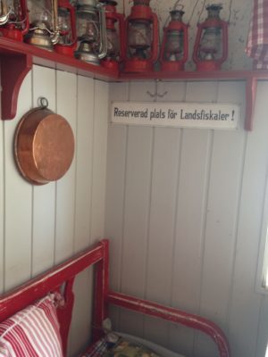 Fikaställe på vägen