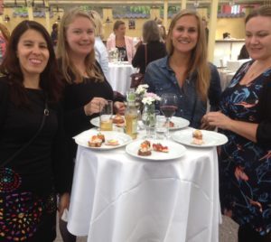 Trude, Johanna, Helene och Emilie.