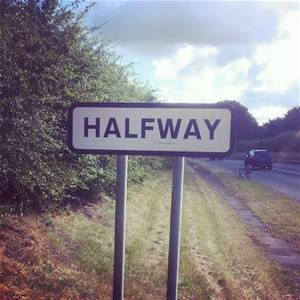 half way