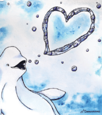Photo: Thanks to you, belugas and their babies are now protected by law