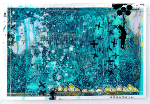 DeeDee Catron - Stencil MANIA GellI Printing