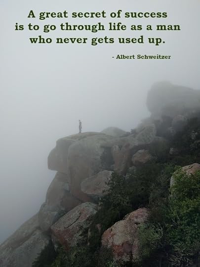 A great secret of success