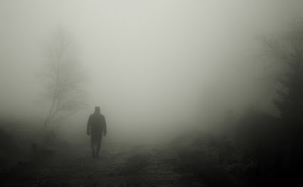 man-fog
