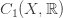 C_1(X,\mathbb{R})