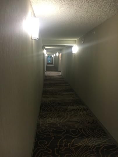 Hallways of the Homewood Suites Albuquerque Uptown