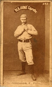 Charlie Ferguson threw the Phillies' first no-hitter as a member of the 1885 Philadelphia Quakers.