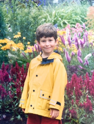 Liam age 4 flowers