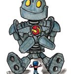Iron Giant Sketch Card