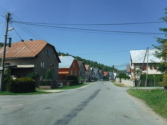 Row houses in Zábiedovo