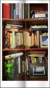 bookshelves