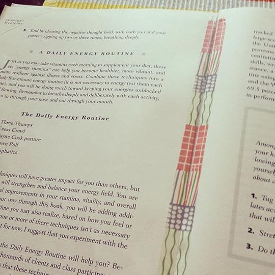 My overused 12 years old book Energy Medecine by Donna Eden, because #selfhealingisthenewblack ! #energymedicine #donnaeden