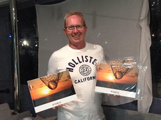 Graham holding the prize!