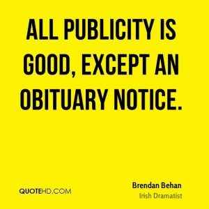 obituary quote
