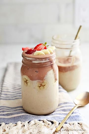 healthy peanut butter banana smoothie