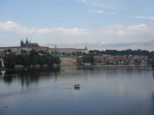The view of the castle from the bridge