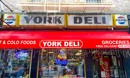Yorkdelipepsisign