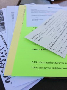 back-to-school papers