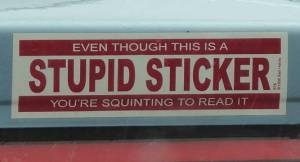 squinting-bumper-sticker