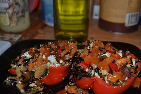 Serve with a generous dose of gloomy contemplation. Your food might look cheerful, but you don't have to.