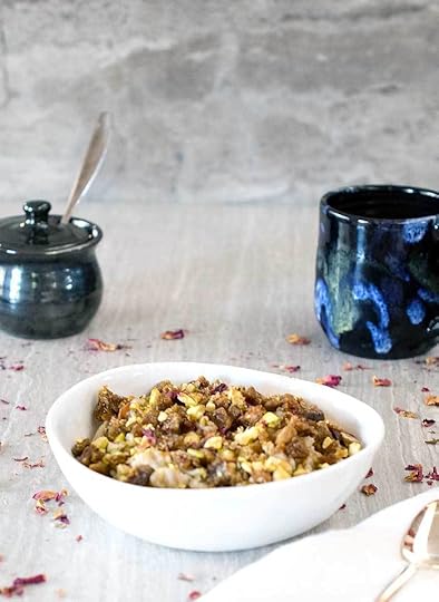 Orange Flower, Pistachio, and Date Oatmeal