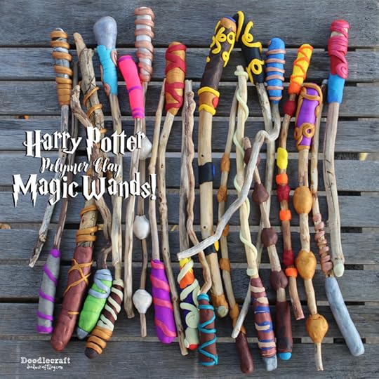 Harry Potter wand craft