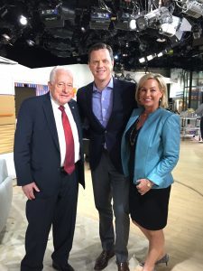 With Willie Geist on TODAY Show set in NYC.