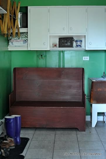 New bench for mudroom