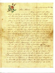 Fred's Letter to Aunt Annie ( AKA- Miss Malvin)