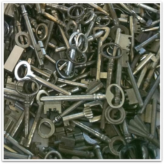 Paris Keys at Flea Market