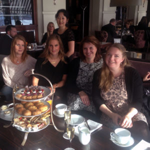 Romance-gänget: Afternoon tea på Grand Hotel i Stockholm