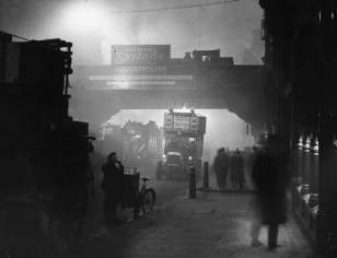 Ludgate Circus, London, November 1922