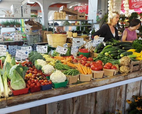 Selling with stories at the market