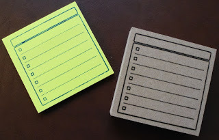 Post-It To Do stamp