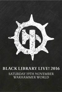 Black Library Live Poster