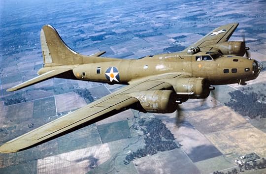 Boeing B-17E in flight, 1942. (U.S. Air Force photo)