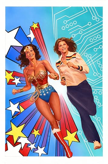 Wonder Woman 77 Meets The Bionic Woman Alex Ross
