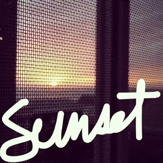 Sunset from my window #sunset #ptown #capecod