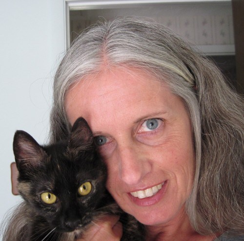 With my Mom, the day she brought me home!