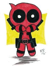 Deadpool (or is that Deadpuff?) Powerpuff Mashup