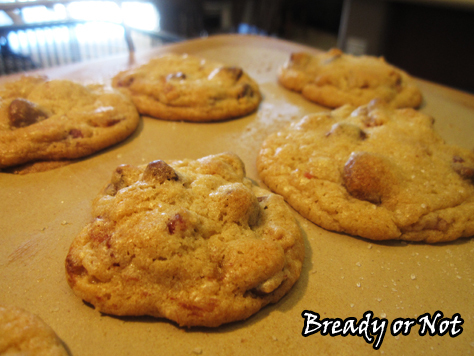 Bready or Not: Bacon Fat Chocolate Chip Cookies 