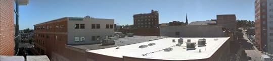Downtown Schenectady from the roof of the parking garage on Broadway.