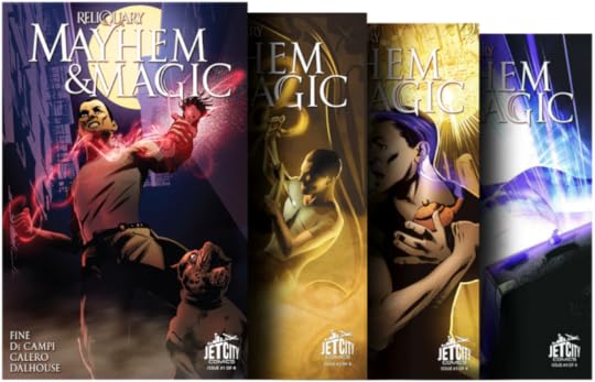 Mayhem & Magic Comic Book Series Transparent