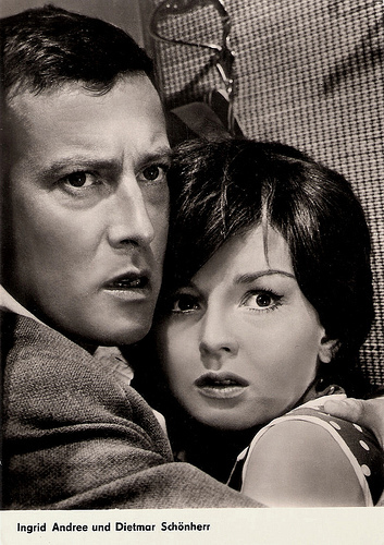 Dietmar Schönherr and Ingrid Andree in Treibjagd auf ein Leben (1961)