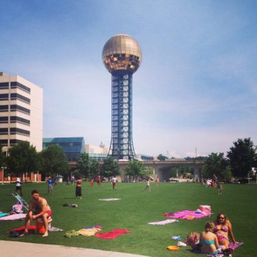 The Sunsphere! Icon of Knoxville!