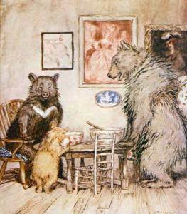history of fairytales - 3 bears