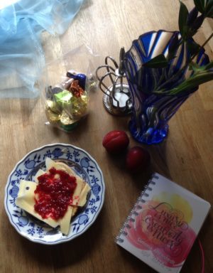 Jag fick marmelad som jag NJUTER av varje morgon.