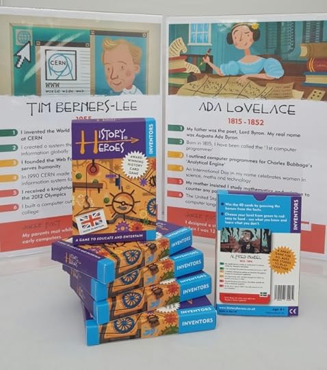 HISTORY HEROES NEW CARD GAME: INVENTORS